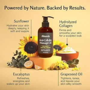 Alisanda®Collagen-Infused Body Oil • Deep Hydration + Firming Feel