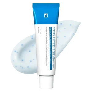 Alisanda™Copper Peptide 12 Cream, 99% Purity of Copper Tripeptide-1, GHK-Cu, 12 Multi-Peptide Powerful Anti Aging Formula for Fine Lines, Firming, Skin Elasticity, Korean Skincare, 50ml / 1.69 fl.oz.