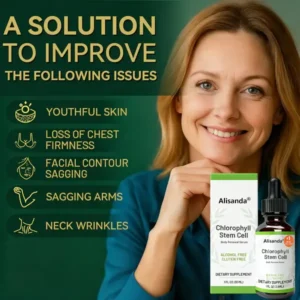 Alisanda® Chlorophyll & Stem Cell Body Rejuvenating Serum (Lifts and firms sagging skin, reduces the appearance of wrinkles)