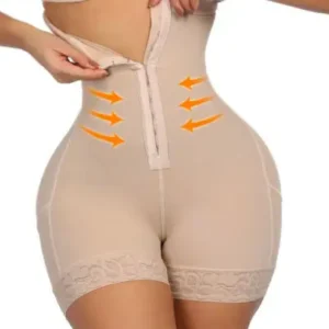 Alisanda™ Women's BBL High Waist Girdle Shorts, Tummy Control Butt Lifting Compression Shapewear, Comfortable Chic Fajas for Daily Wear