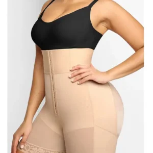 Alisanda™ Women's BBL High Waist Girdle Shorts, Tummy Control Butt Lifting Compression Shapewear, Comfortable Chic Fajas for Daily Wear