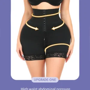 Alisanda™ Women's BBL High Waist Girdle Shorts, Tummy Control Butt Lifting Compression Shapewear, Comfortable Chic Fajas for Daily Wear