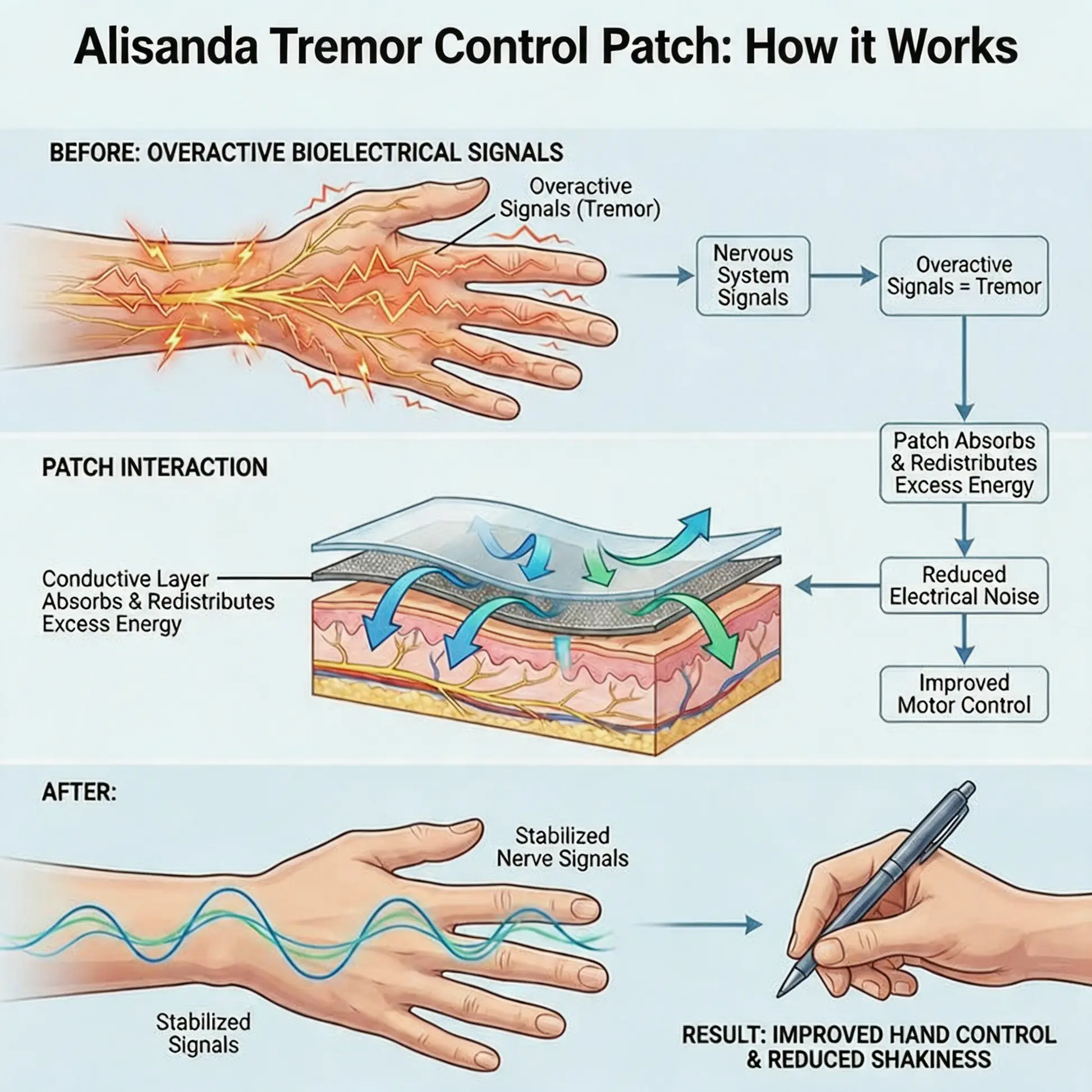 Alisanda® Tremor Control Patch