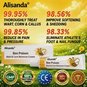 👨⚕️Alisanda®Bee Poison Wart & Corn Remover Cream⚡