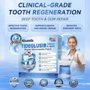 👨⚕️𝑶𝒇𝒇𝒊𝒄𝒊𝒂𝒍 𝑺𝒕𝒐𝒓𝒆 | Alisanda®🦷Tideglusib Fast‑Dissolving Tooth & Gum Repair Oral Strips ✨