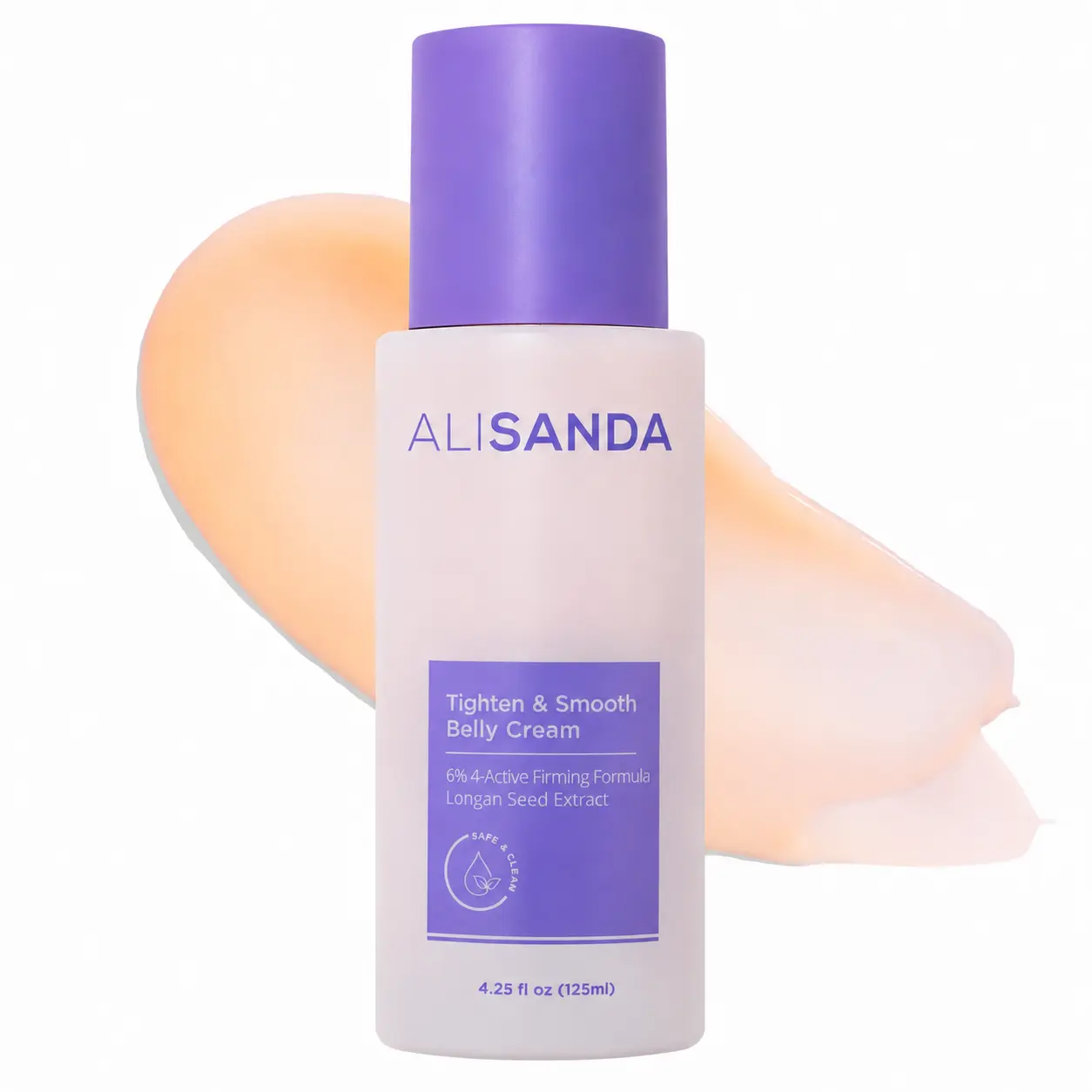 💜 ALISANDA Tighten & Smooth Belly Cream – Firming, Stretch Mark & Loose Skin Care ✨