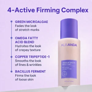 💜 ALISANDA Tighten & Smooth Belly Cream – Firming, Stretch Mark & Loose Skin Care ✨