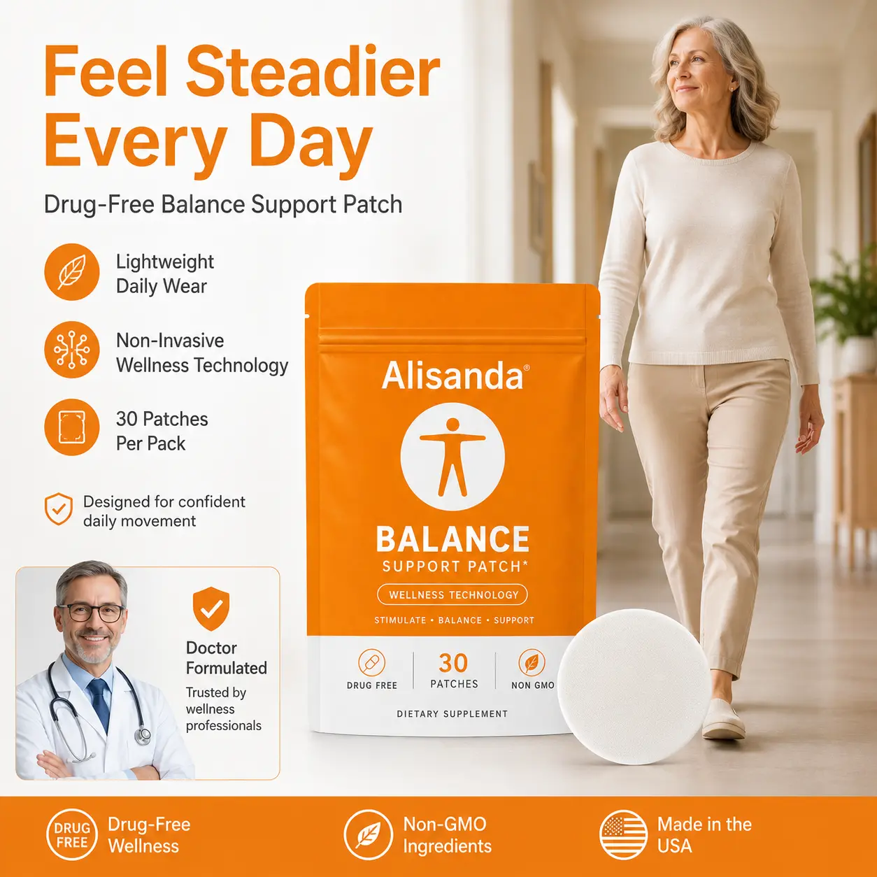 Alisanda® Balance Support Patch