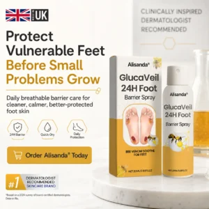 Alisanda® GlucaVeil 24H Foot Barrier Spray