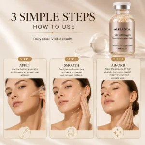 ALISANDA Collagen + Silk Peptide Face & Neck Serum