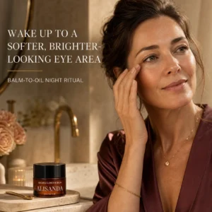 ALISANDA Golden Glow Eye Balm — Ghee + Gotu Kola