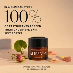 ALISANDA Golden Glow Eye Balm — Ghee + Gotu Kola