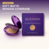 ALISANDA Soft Matte Cream Concealer — Full Coverage 3-in-1 Compact