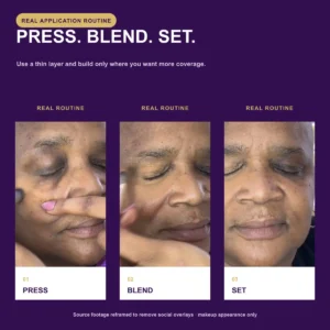 ALISANDA Soft Matte Cream Concealer — Full Coverage 3-in-1 Compact