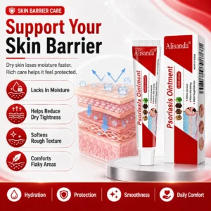 Alisanda® Botanical Skin Relief Ointment for Dry, Itchy & Flaky Skin
