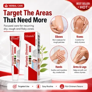 Alisanda® Botanical Skin Relief Ointment for Dry, Itchy & Flaky Skin