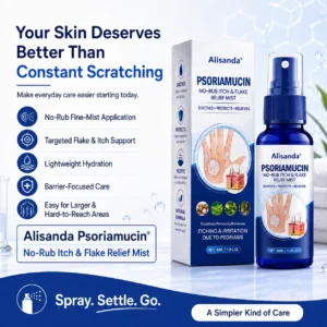 Alisanda® PsoriaMucin No-Rub Itch & Flake Relief Mist
