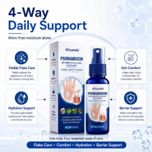 Alisanda® PsoriaMucin No-Rub Itch & Flake Relief Mist