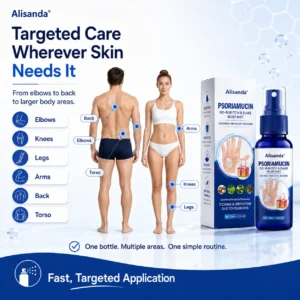 Alisanda® PsoriaMucin No-Rub Itch & Flake Relief Mist