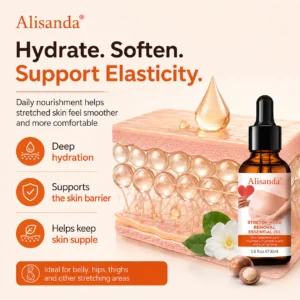Alisanda® SilkStretch Natural Stretch Mark & Scar Oil