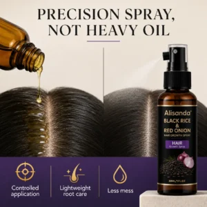 🔥Alisanda® Black Rice & Red Onion Hair Growth Spray