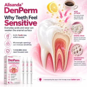 Alisanda® DenPerm Cavity-Repair Natural Enamel Filling Gel